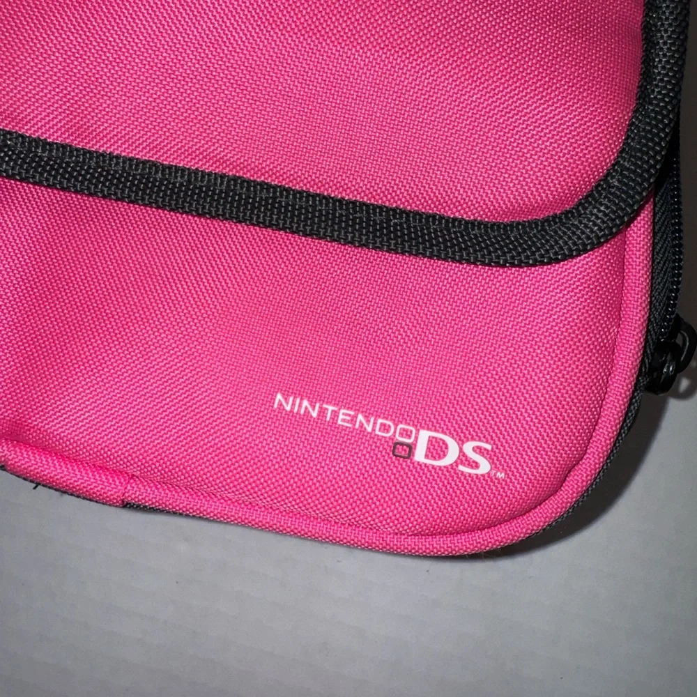 Nintendo DS Power A Soft Pink Carry Case EUC READ